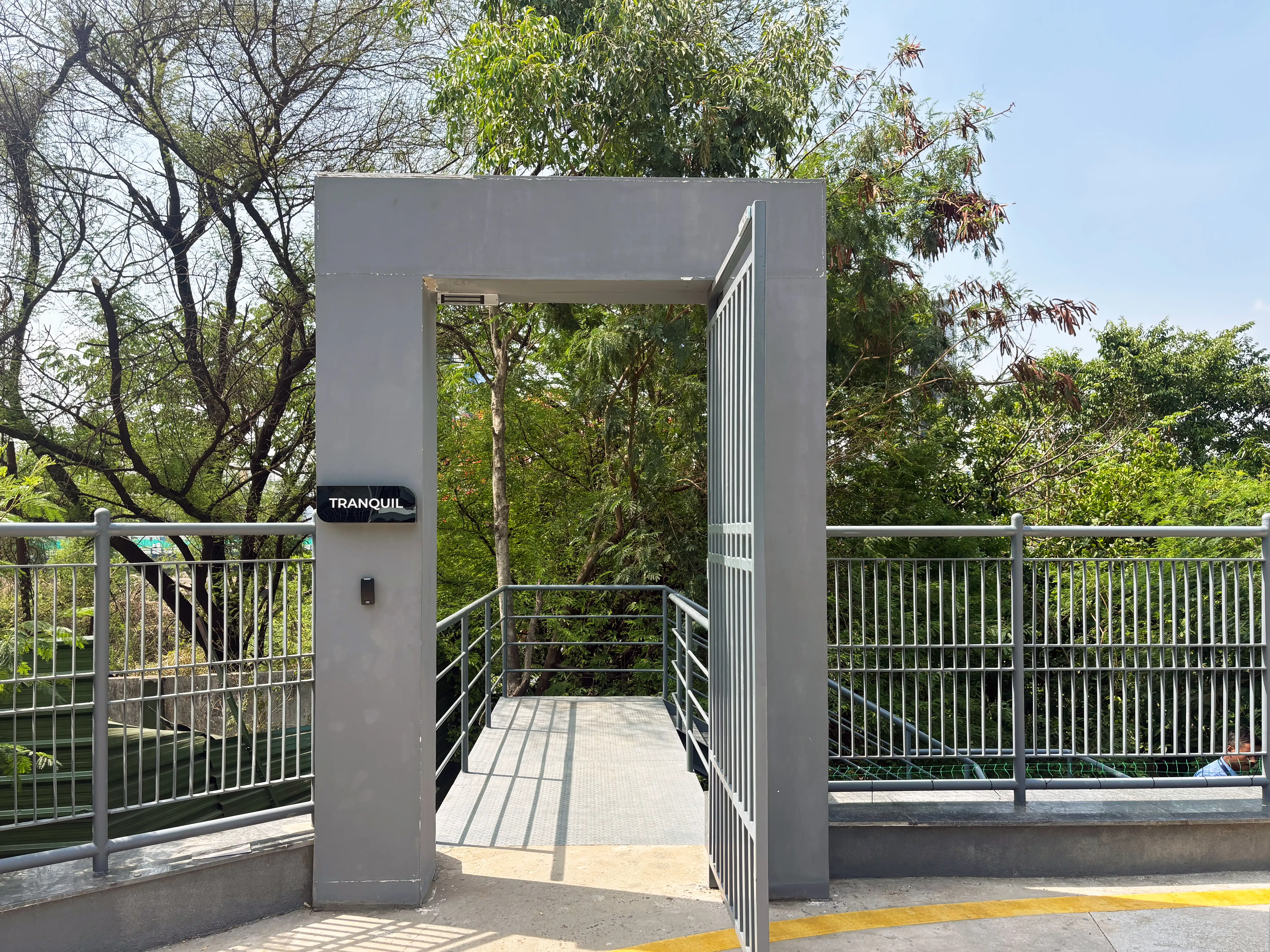 Tranquil — Entrance gate
